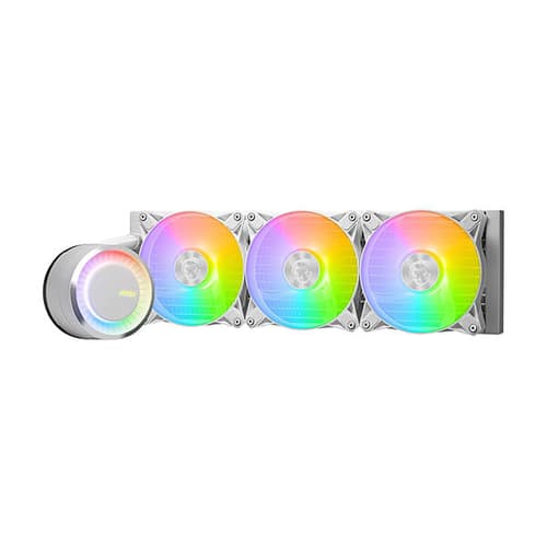 MSI MAG Coreliquid E360 ARGB  360mm CPU Liquid Cooler (White)